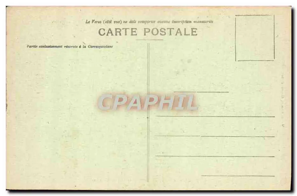 Belfort - O Leão - Obra de Bartholdi - Marcel Schmitt, editor, Belfort - Verso