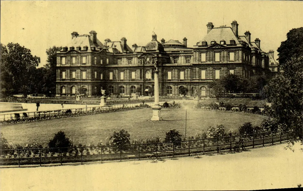 O Palácio do Luxembourg — Paris — editor Nalban, n° 159 - Frente