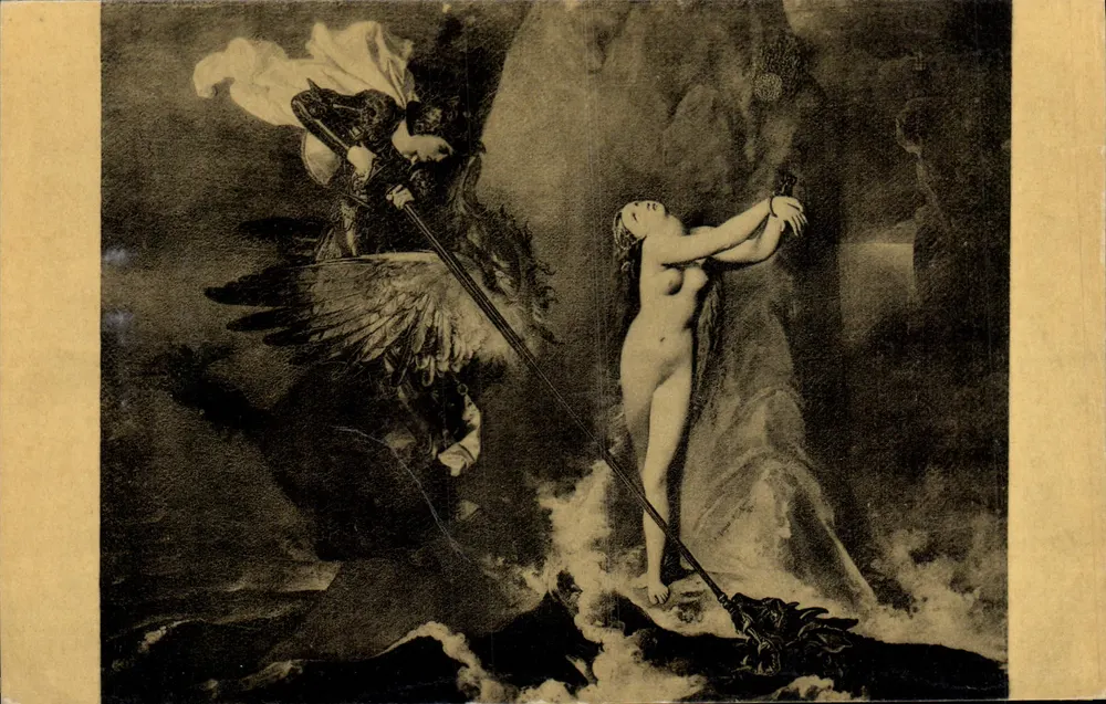 Roger befreit Angélique — Ingres — Verlag Lévy-Nourdin, n° 369 - Vorderseite