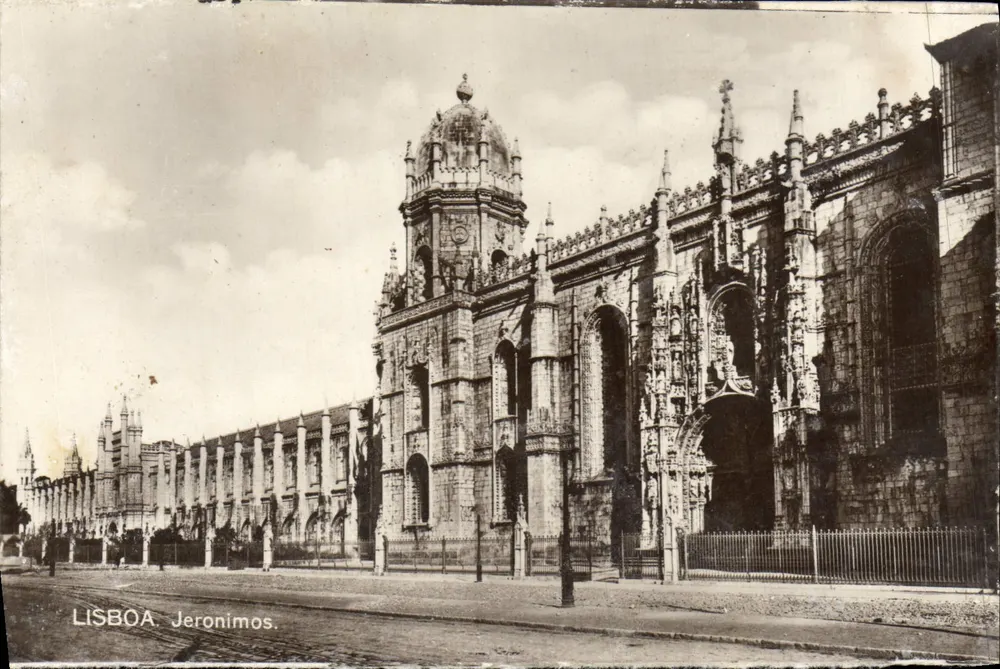 Lisbonne. Jerónimos — Igreja e convento — Editor não identificado, número de série não visível - Frente