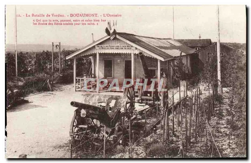 Douaumont - Das Ossarium — Die Schlacht von Verdun — Verlag nicht sichtbar - Vorderseite