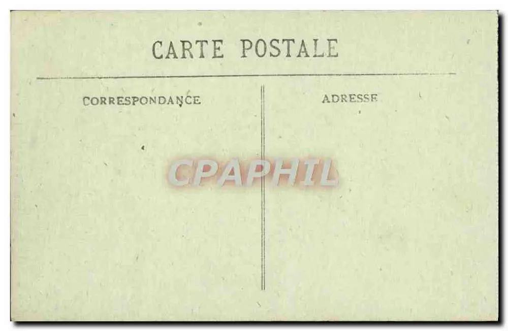 Verdun — Allgemeiner Blick auf den Zentrum der Ruinen — Verleger L. D., Paris, Nr. 1 - Rückseite