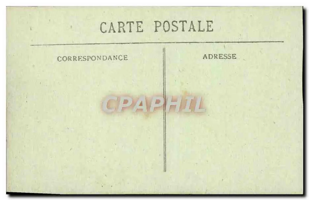 Tunnel von Tavannes — Umgebung von Verdun — Verleger L. B. Paris - Rückseite