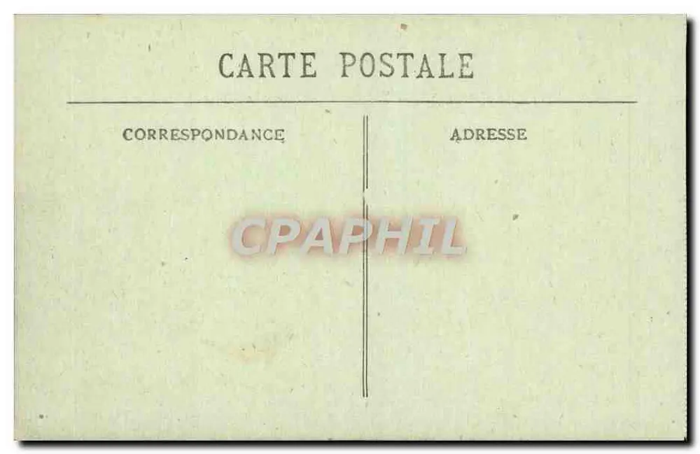 Belleville — Allgemeiner Blick — Verlag D. H., Paris - Rückseite