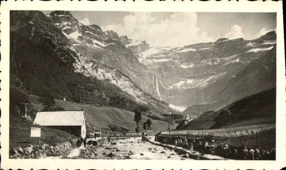 Gavarnie — O Circo e o Gave - Frente