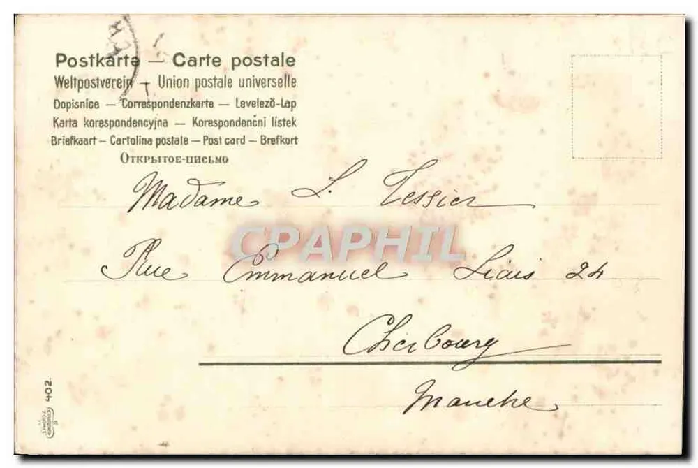 Roses — buquê de rosas vermelhas, amarelas e brancas — editor não identificado, número de série não visível - Verso
