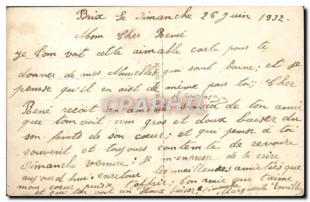 Kleurrijke rozen — editie M. 1011 - Achterkant