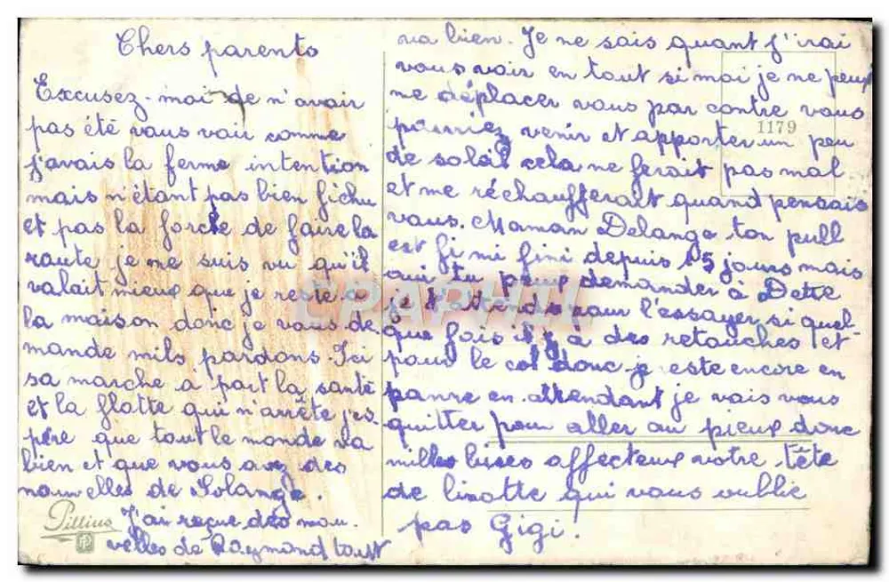 Mata de rosas brancas — ilustração botânica — editor desconhecido, n° de série 1179 - Verso