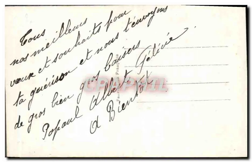 Violetas — Lembrança Amical — M.A. 361 - Verso