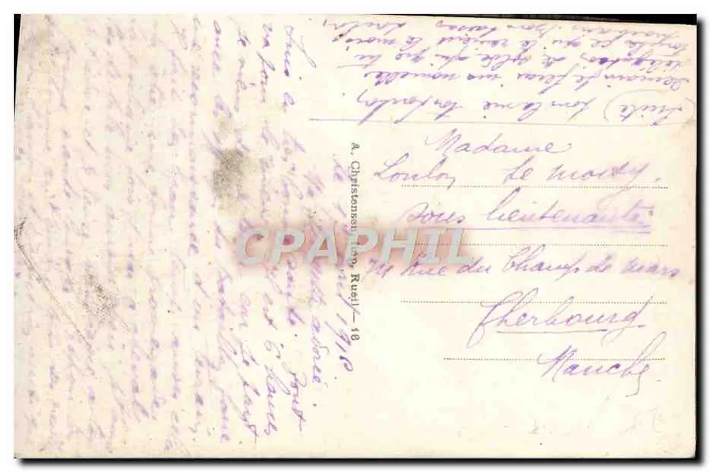 गुलाब और तितली — रंगीन चित्रण — REX 540 - पीछे
