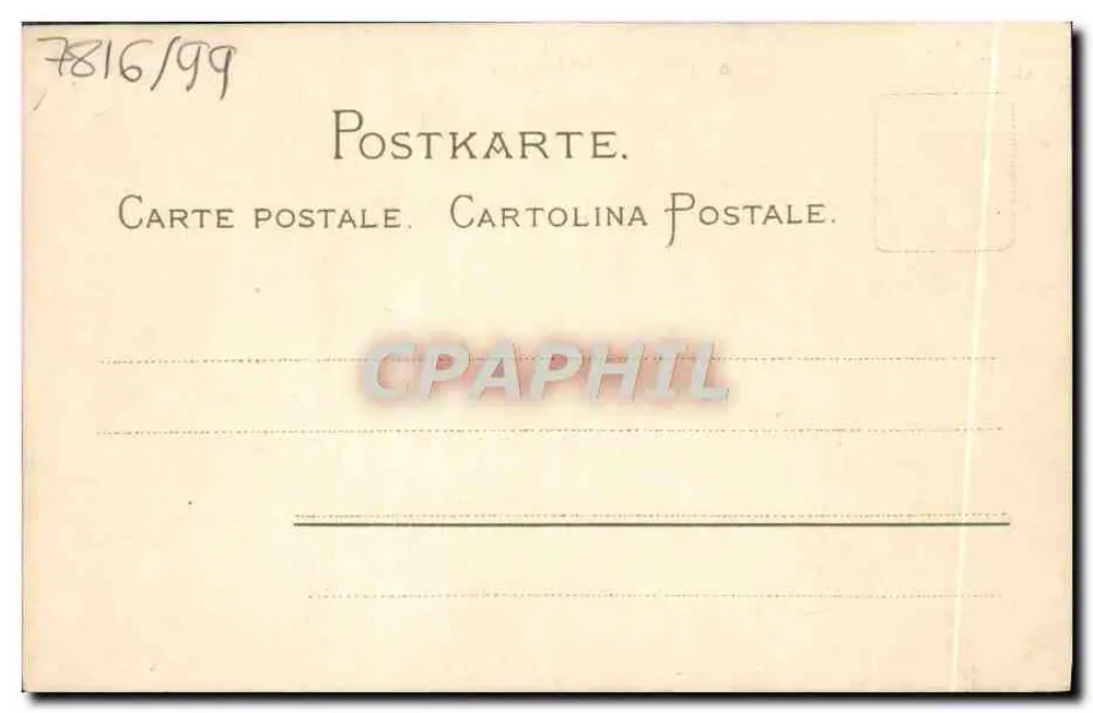 Rosas — ilustração — Meissner & Buch, Leipzig, série 7816/99 - Verso