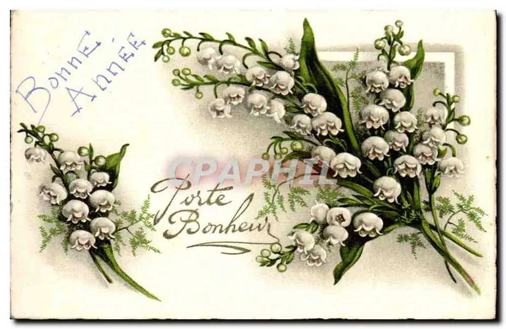 Lily of the Valley — Bonne Année — Fabrication Française n°1131 - Recto