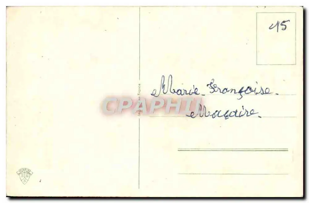 Bouquet de muguet — Porte Bonheur — Muguet - Verso