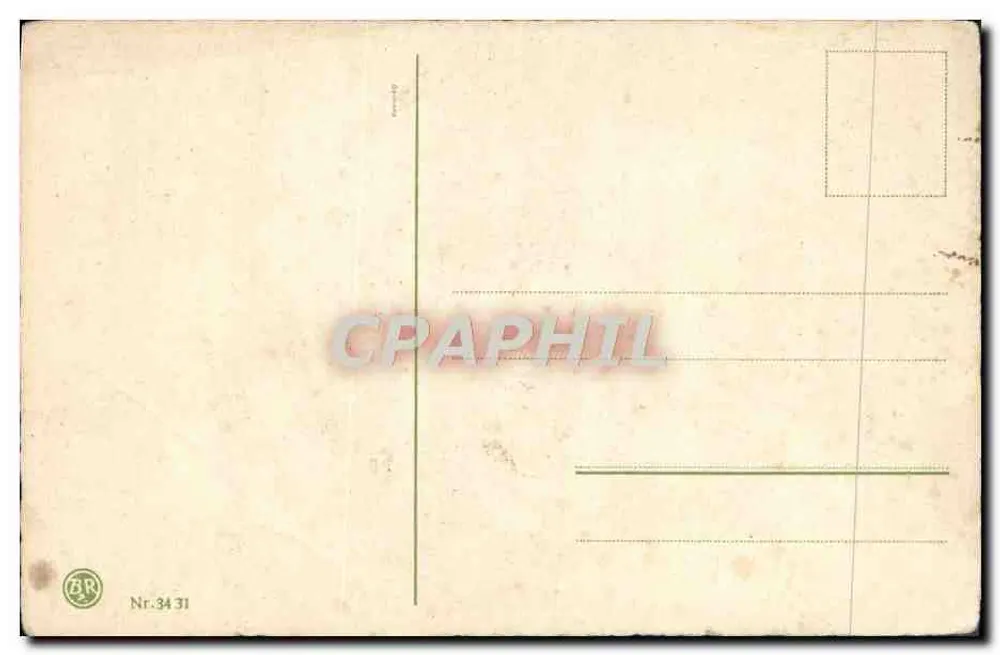 Buquê de pêssegos e de flores de maio — editor BR, n° 34 31 - Verso