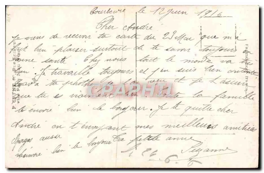 Pansées coloridas — editora REX, n° 4442 - Verso