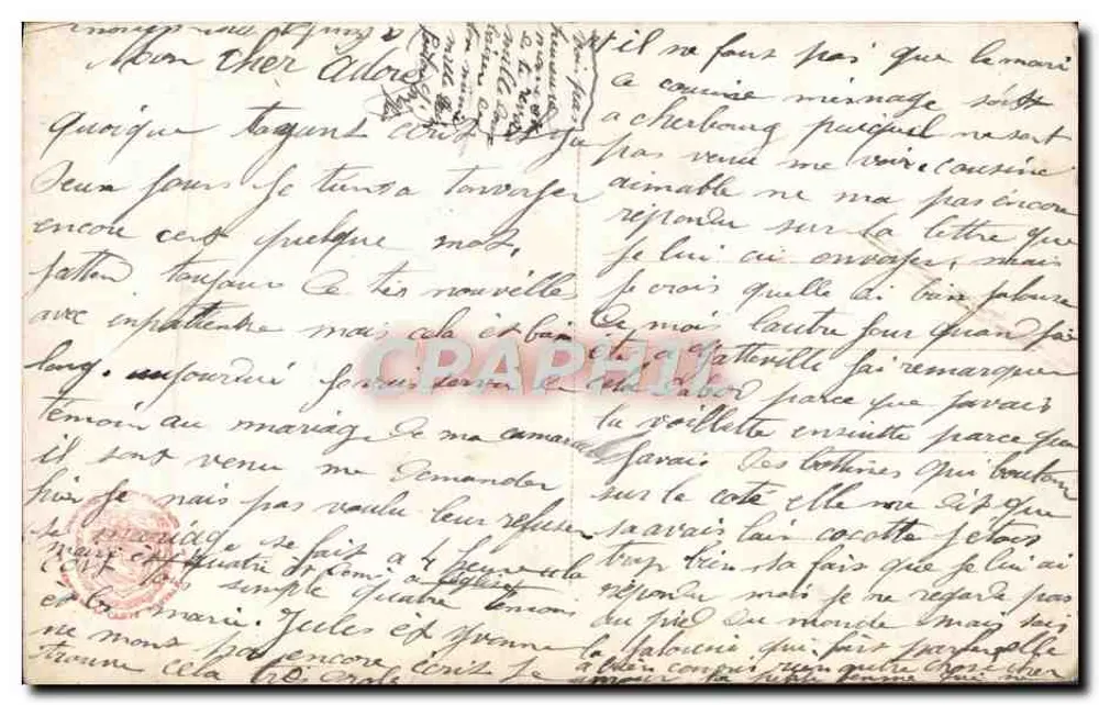 Bouquet de fleurs — paisagem fluvial — Furia, n° 343 - Verso