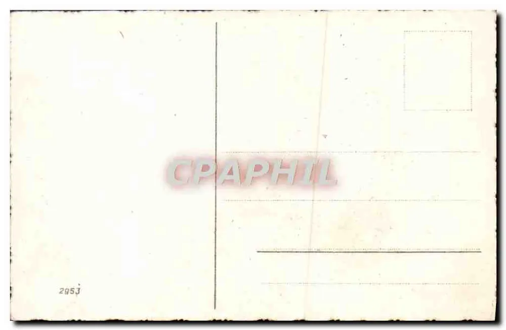 Arranjo de lírios — ilustração — editor desconhecido, n° 2953 - Verso