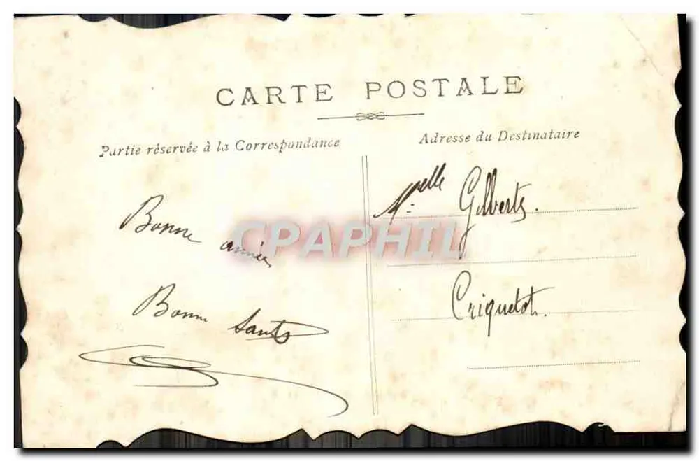 Duas pombas apaixonadas — sobre fundo de flores azuis e envelope — editor não visível - Verso