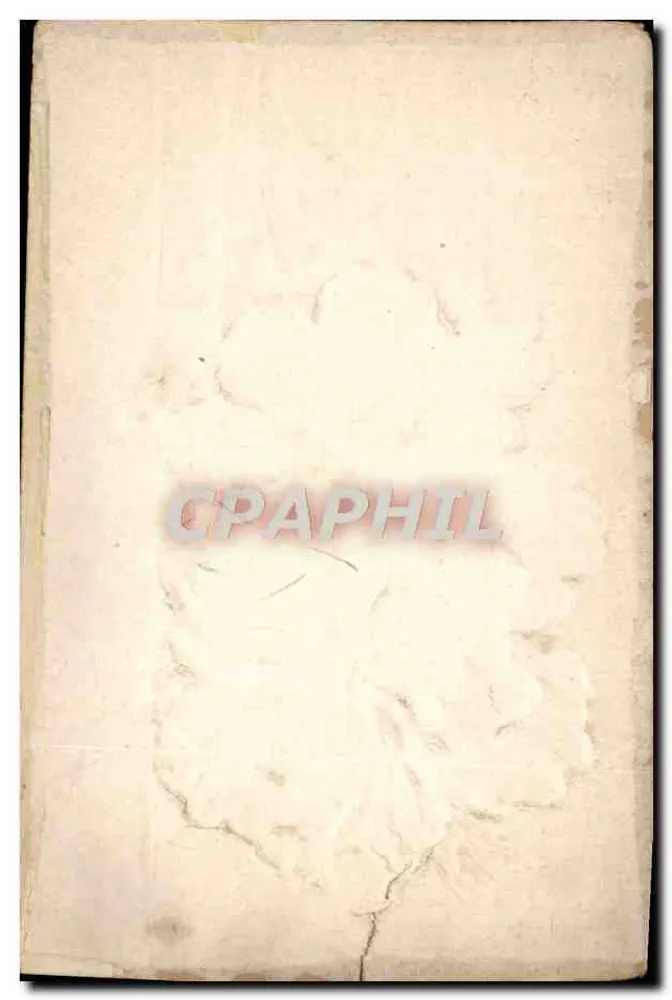 Fleur de pensée brodée — motif appliqué sur fond gris — sans éditeur visible - Rewers