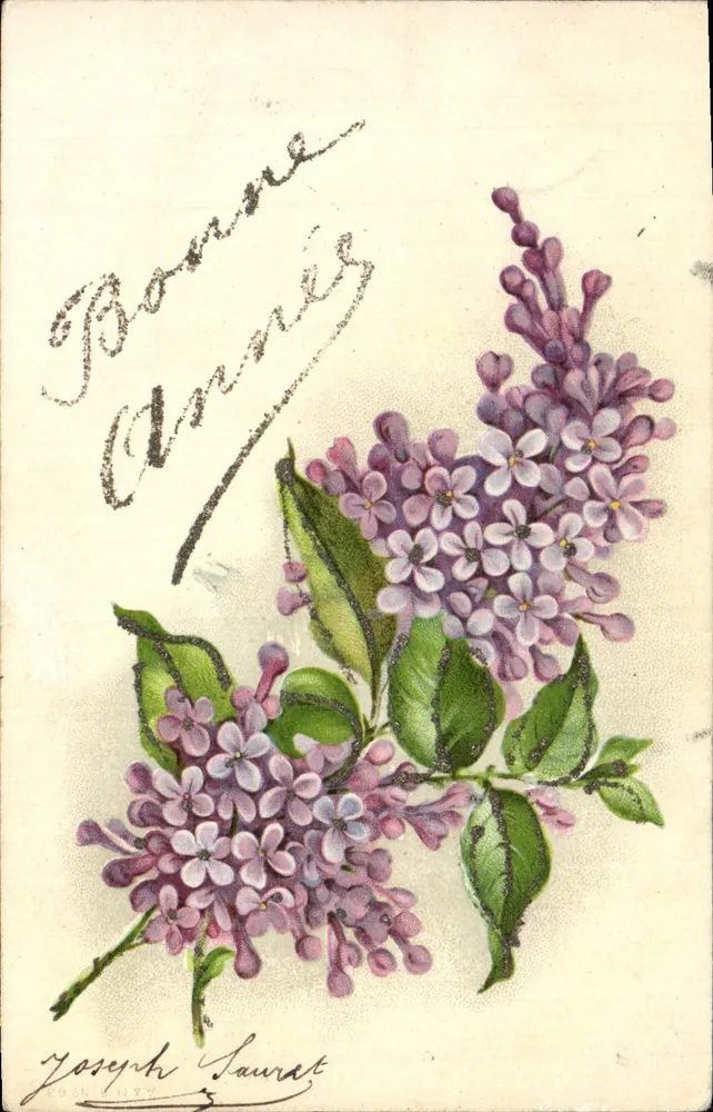 Lilas — Dobry rok — Joseph Sauvret - Awers