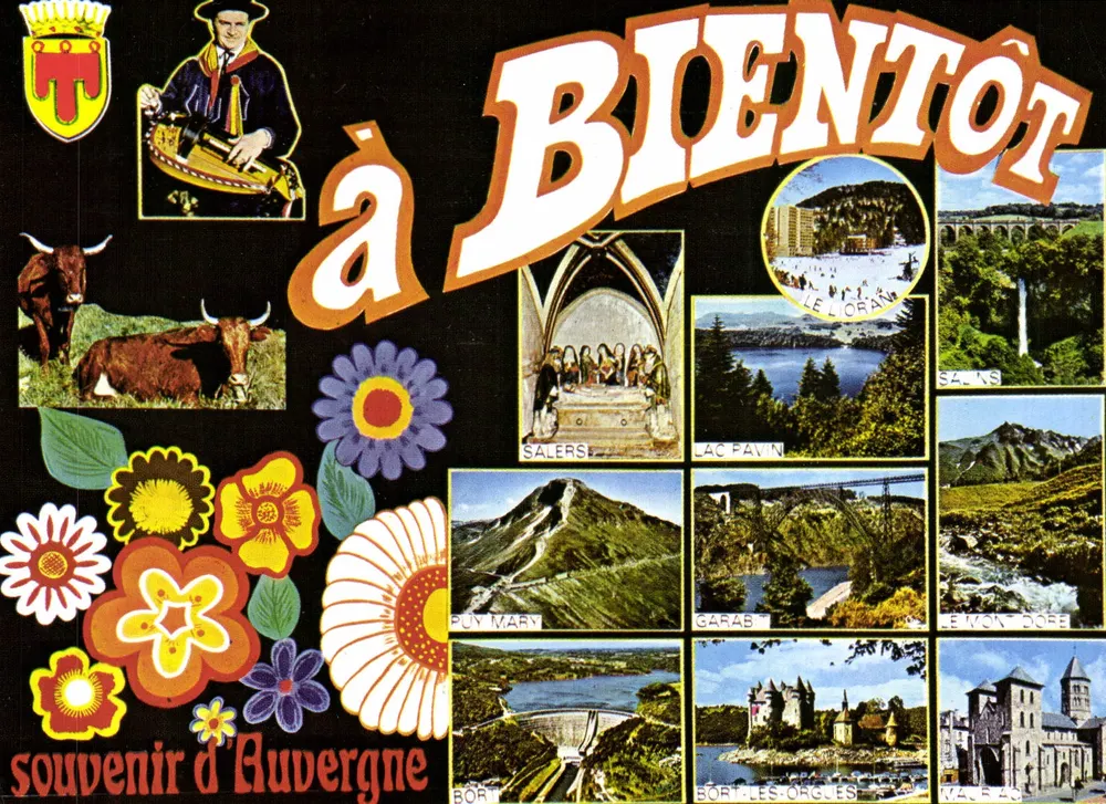 Auvergne — Bientôt à Bientôt — Impressions COMBIER - Frente