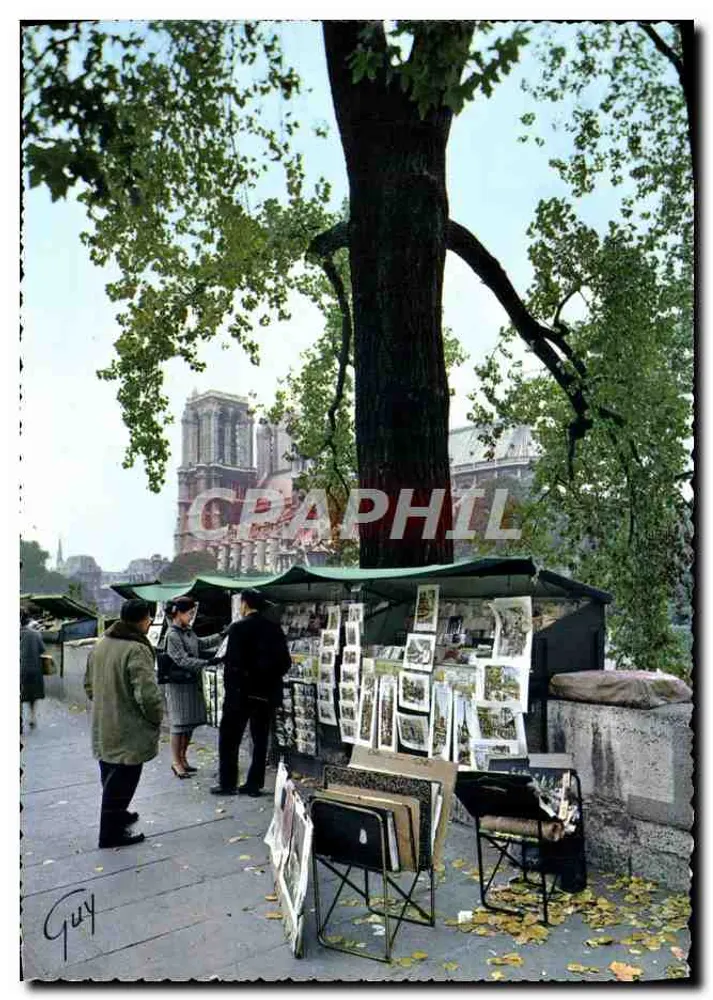 Paris und seine Seine-Ufer — Buchhändler — Foto Jean Trimboli - Vorderseite