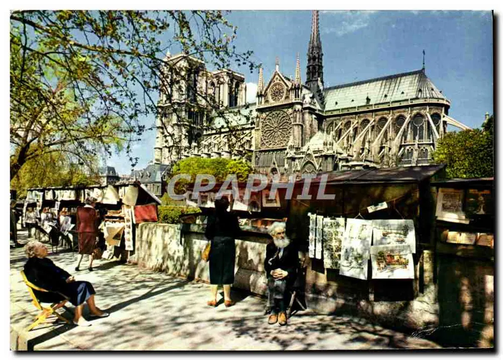 Notre-Dame de Paris — Künstler und Besucher — Éditions Chantal, n° 571 - Vorderseite