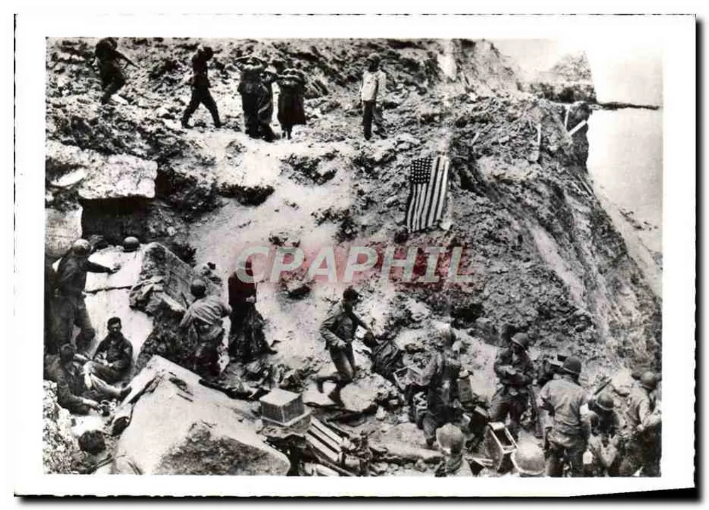 Pointe du Hoc — Amerikanische Eroberung — COMITÉ de la Pointe du Hoc - Vorderseite