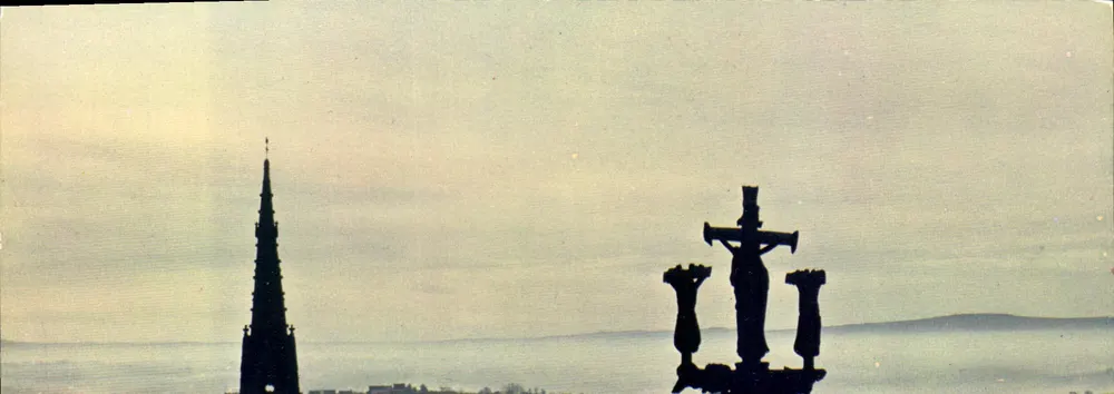 Sainte-Anne Haçının Görünümü — Yayımcı Dominique Dore — No 28150 - Ön yüz