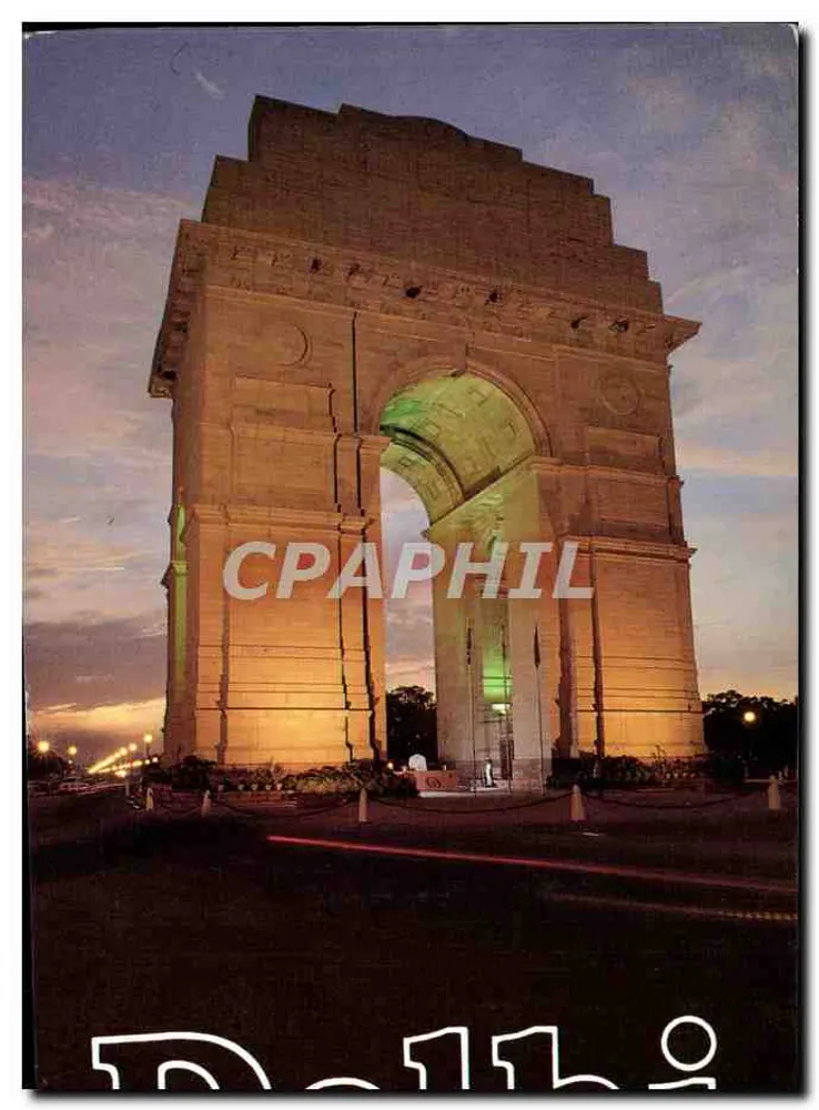 Portão da Índia — Delhi — editor - Frente