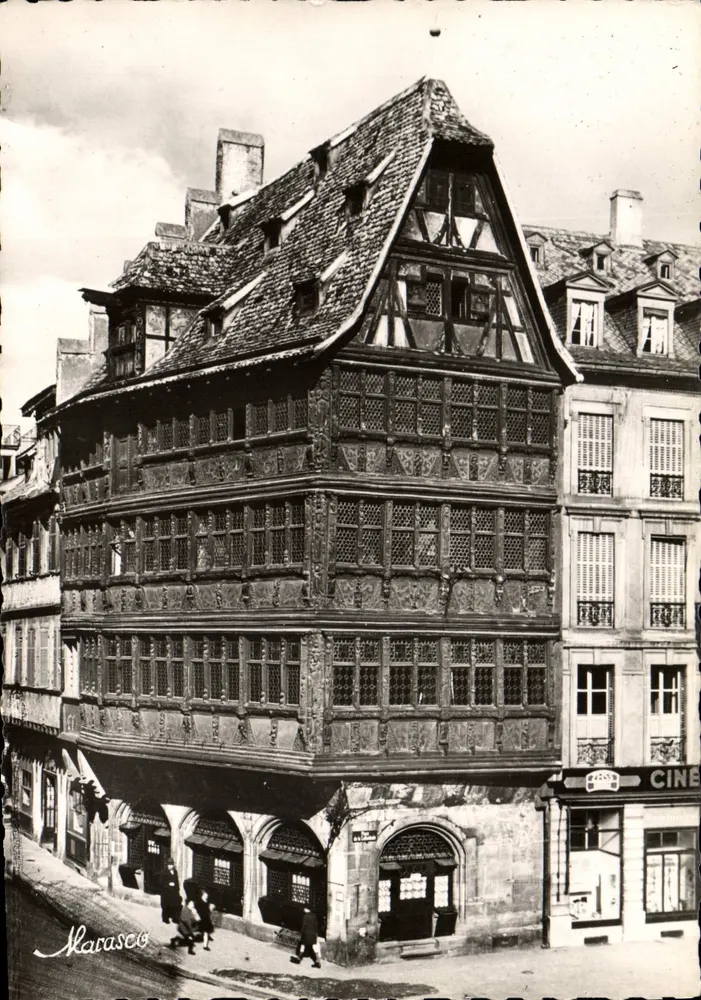 Estrasburgo - A Casa Kammerzell — Edições de Arte Marasco, n° 142 - Frente