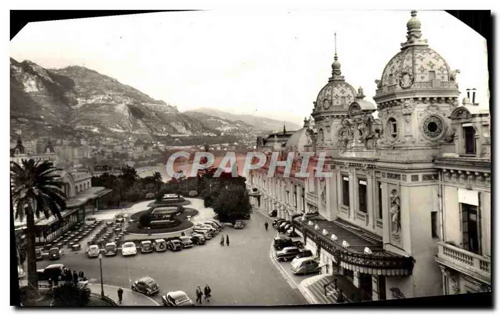 Casino de Monte-Carlo — vista panorâmica — Éditions S.E.P.T. - Fabrication Française - Frente