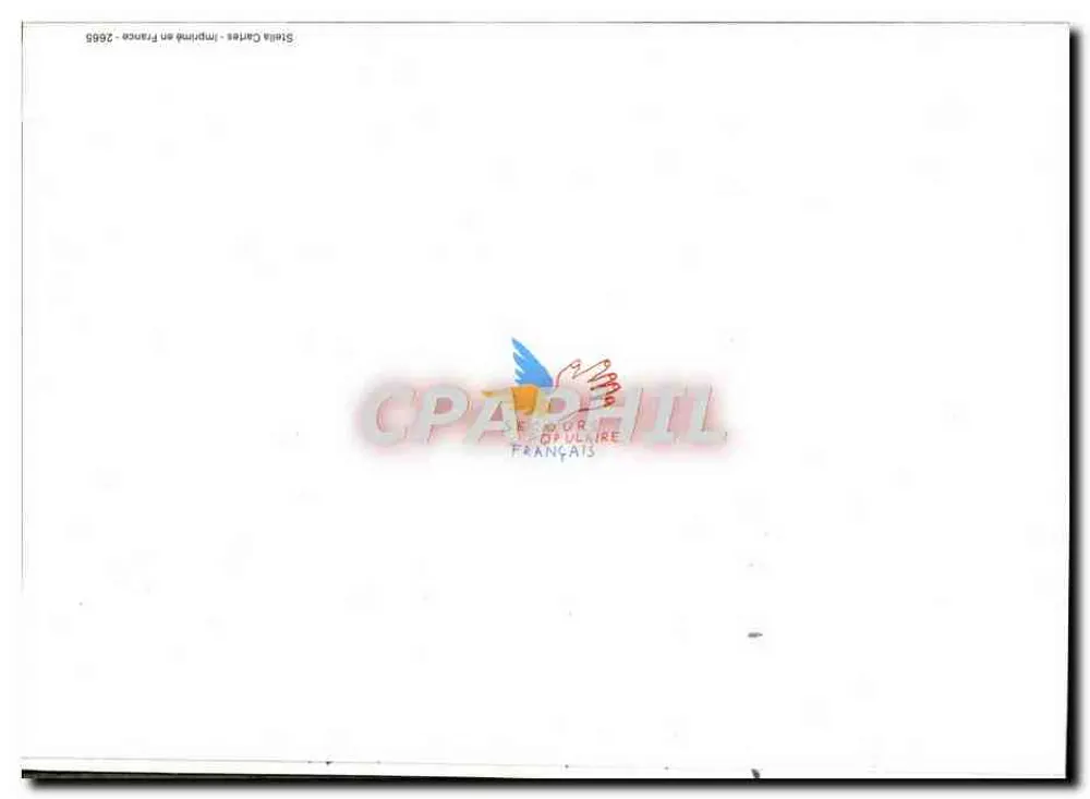 Schule La Mangueta — Caprino — Verlag Stella Cartes, Serie - Rückseite
