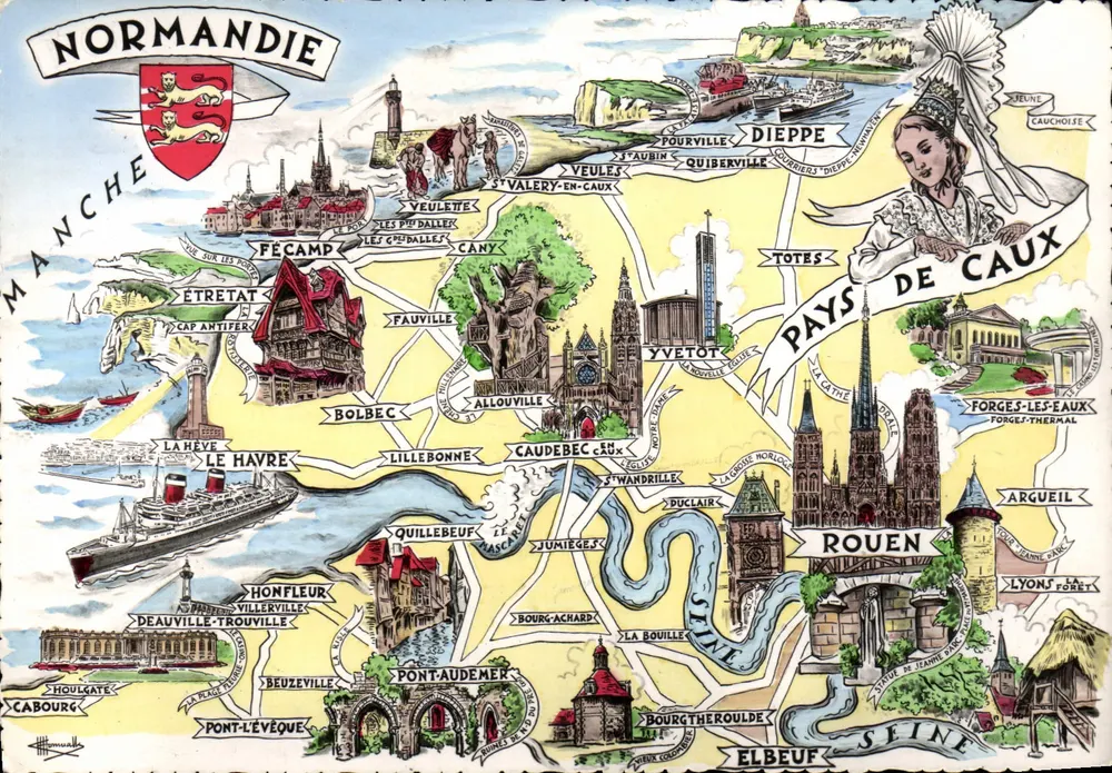 Normandie — Pays de Caux — Gaby Editions, Nantes - Vorderseite