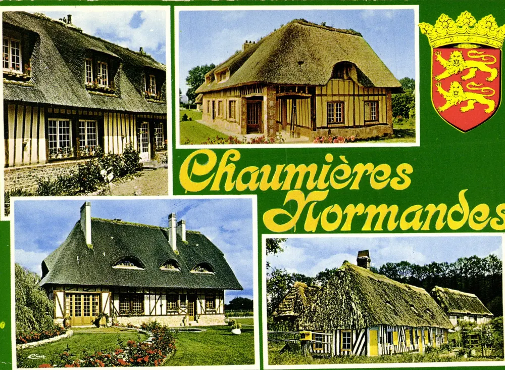 Chaumière Normande — Chaumière Normande — Ediciones R. Louis - Anverso