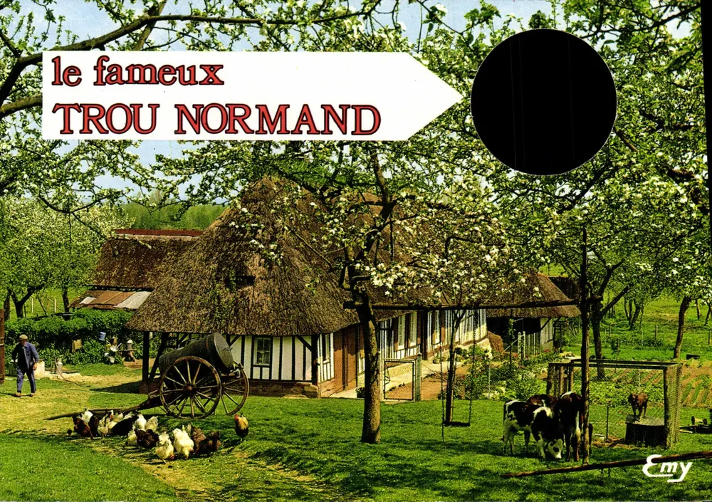 Der berühmte normannische Loch — Émy - Vorderseite