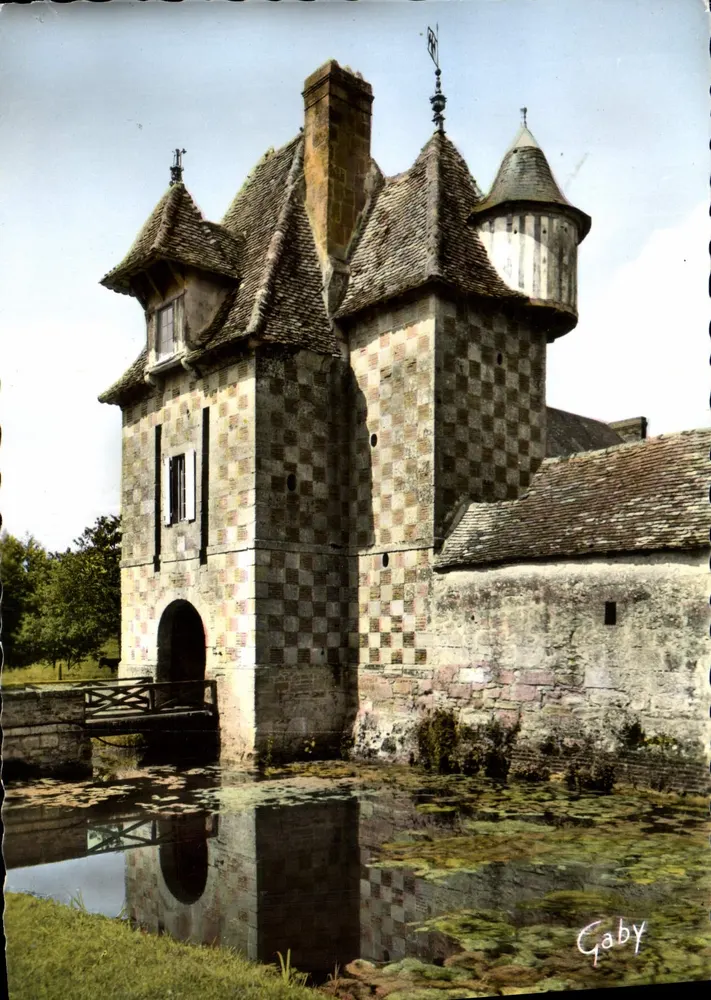 Normannisches Schloss — Torhaus des Schlosses du Bais (14. Jahrhundert) — Éditions Gaby - Vorderseite