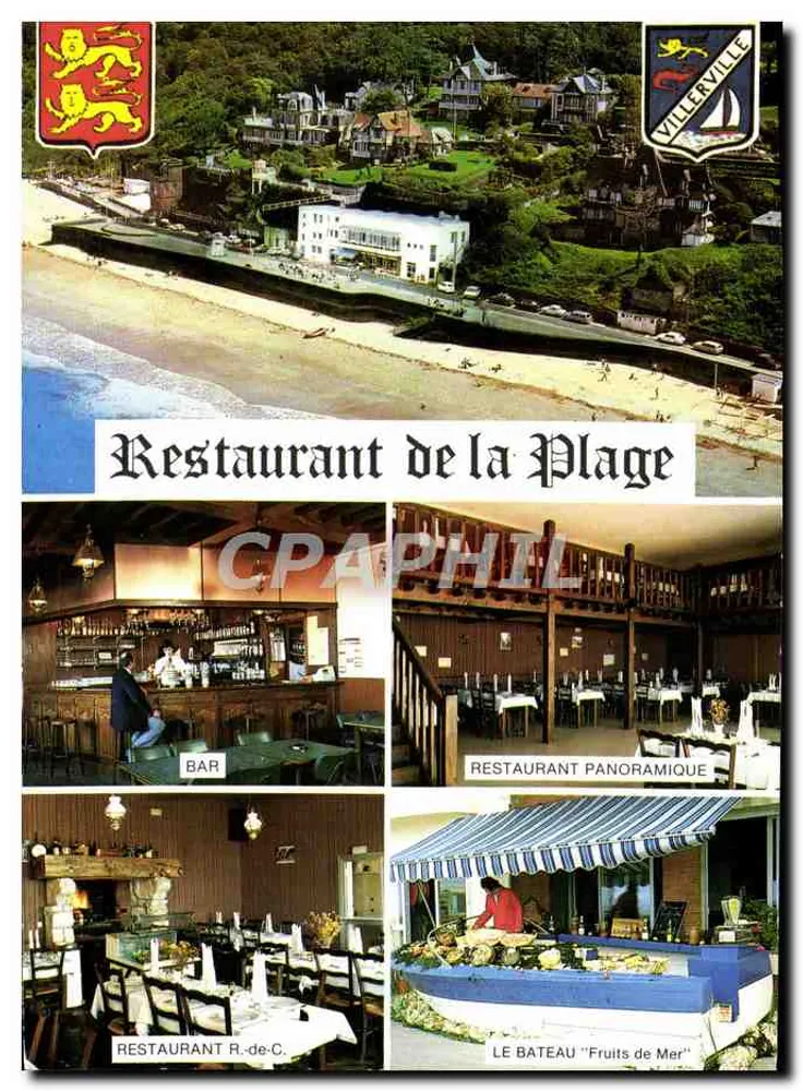 Restaurant de la Plage — Villerville — ARTAUD Frères - Voorkant