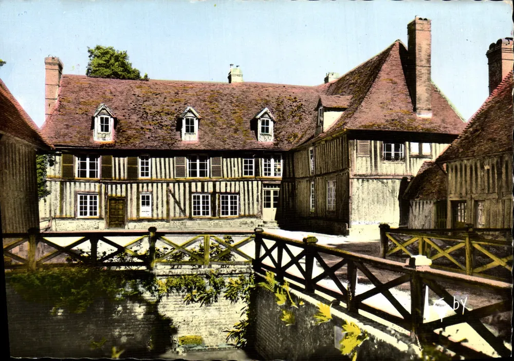 Normannisches Schloss — Notre-Dame-de-Courson (16. Jahrhundert) — Artaud Frères, Nantes - Vorderseite