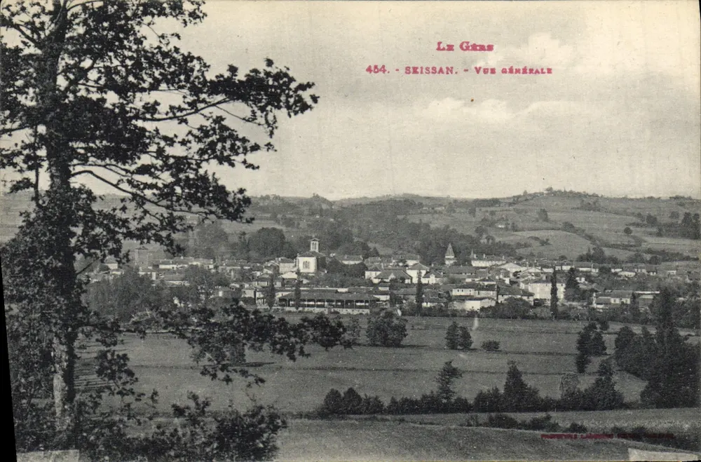 Skissan - Vista geral — O Gers, n°454 — Editor: Propriétés Languedoc - Frente