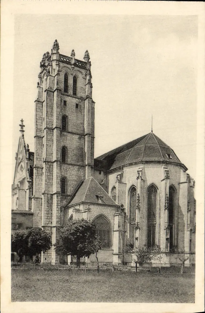Igreja de Brou — O Chevet — Edição dos Monumentos Históricos - Frente