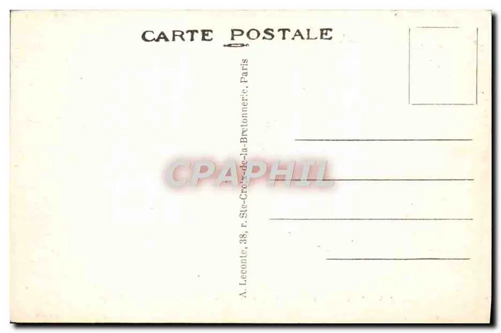 Versailles — Die Krönungskutsche von Charles X — A. L. - Rückseite