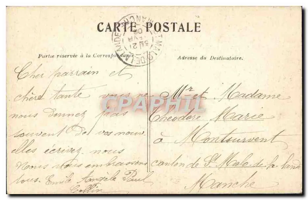 Paris — Saint-Etienne-du-Mont — Editor não identificado, número de série não visível - Verso