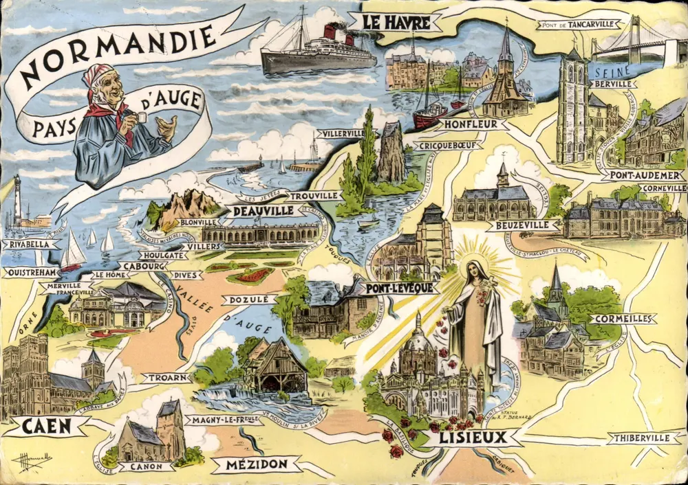 Normandie — Pays d'Auge — Verlag ARTAUD et Fils, Nantes - Vorderseite