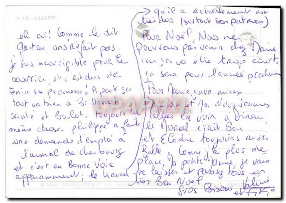 Lagaffe — On s'refaisait pas — Editor Franodin & Cie, n° 132 - Verso