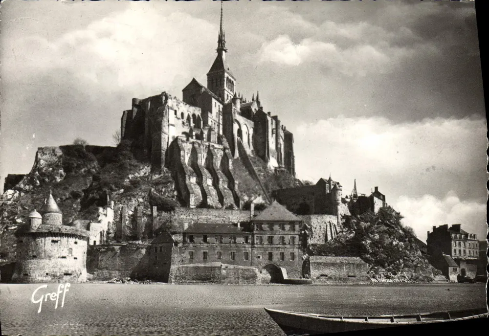 Monte Saint-Michel — Fachada Oeste — Edição Greff - Frente