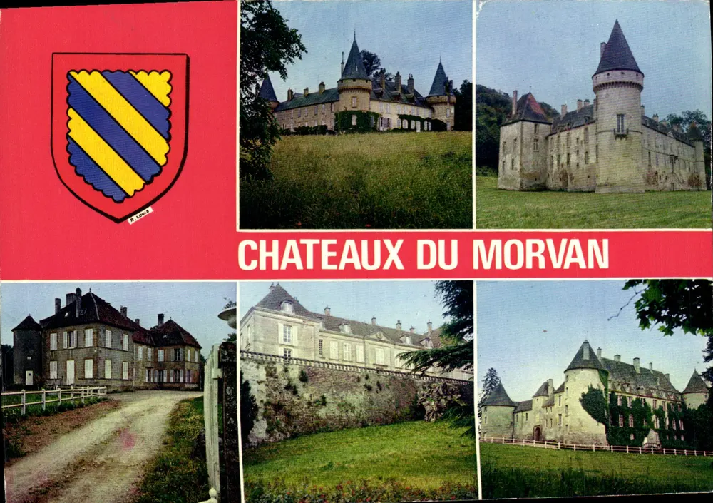 Schlösser des Morvan — R. Louis — n° 58.000.13 - Vorderseite