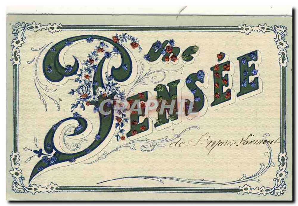 La Sensée — von der Imp. Foinnot - Vorderseite