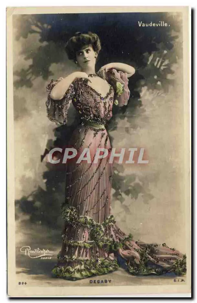 Dégaby — Vaudeville — P. P. P. Paris - Vorderseite