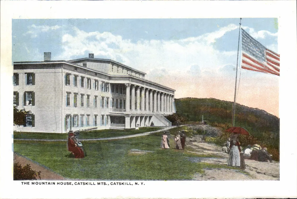The Mountain House, Catskill Mts., Catskill, N.Y. — editor não visível - Frente